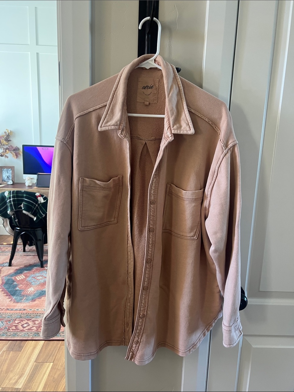aerie Lumber Jane Oversized button down
